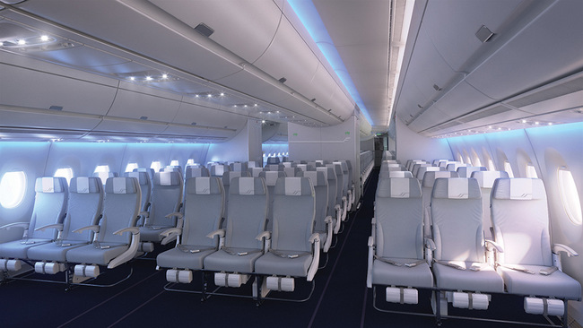 Finnair A350 XWB Economy Class Cabin