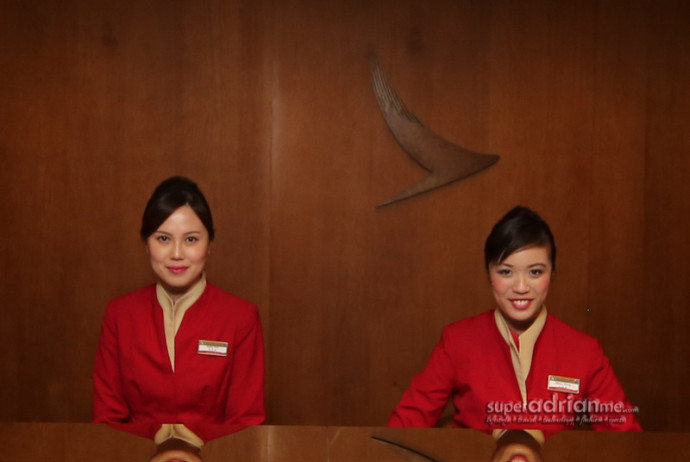 Cathay Pacific Airways Airport Lounge staff