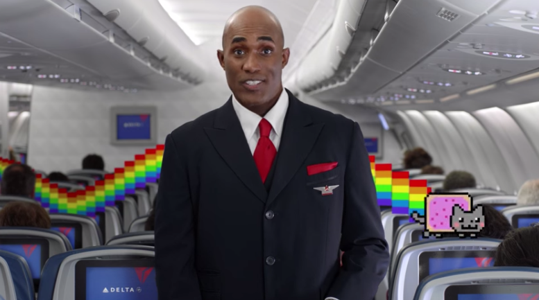 Nyan Cat makes appearance in Delta's latest inflight safety video