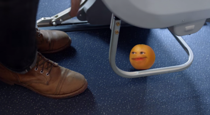 Annoying Orange featured in Delta's latest Safety Video