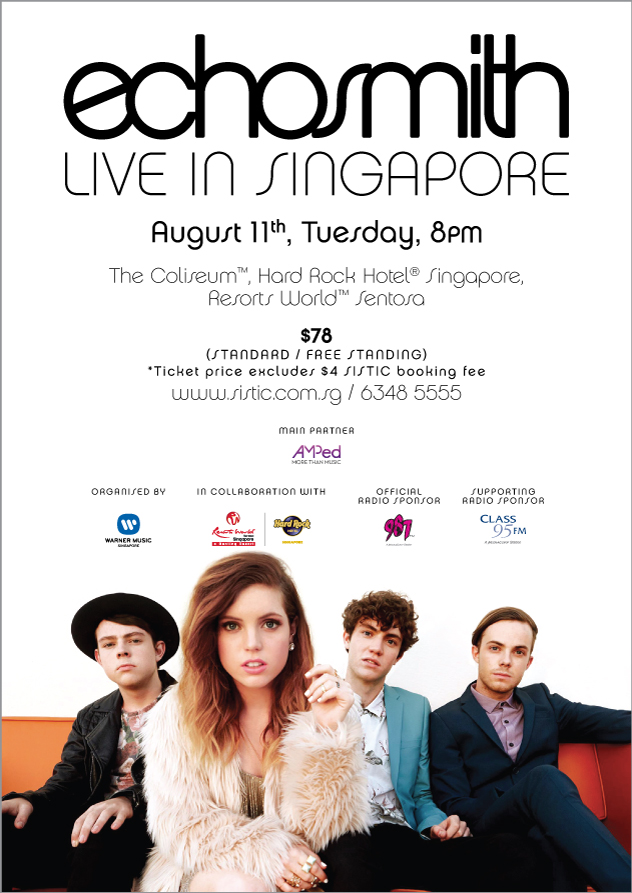 Echosmith Live In Singapore