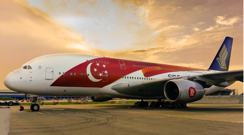 Singapore Airlines A380 SG50 Livery
