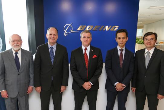 Boeing New Office at South Beach Tower officially opened.