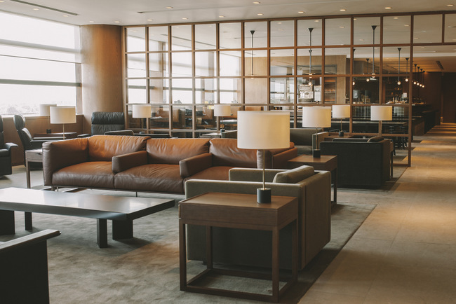 Cathay Pacific New Manila Lounge Seats