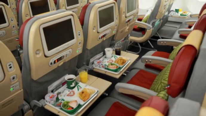 Alitalia - Economy Class Dining