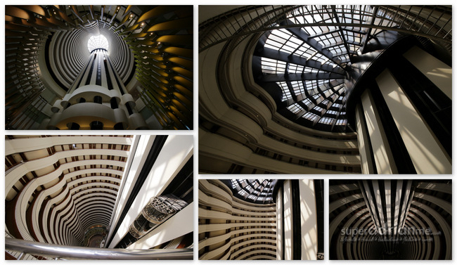 Holiday Inn Singapore Atrium's signature lift lobby 