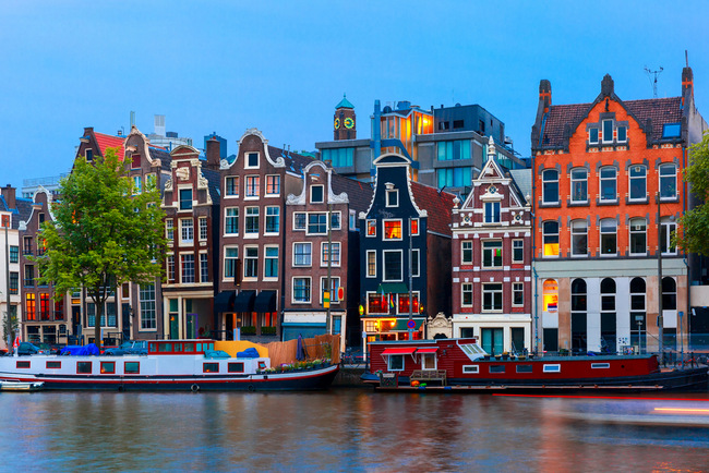 Amsterdam (Shutterstock Image)