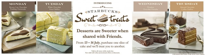 Starbucks Sweet Treats