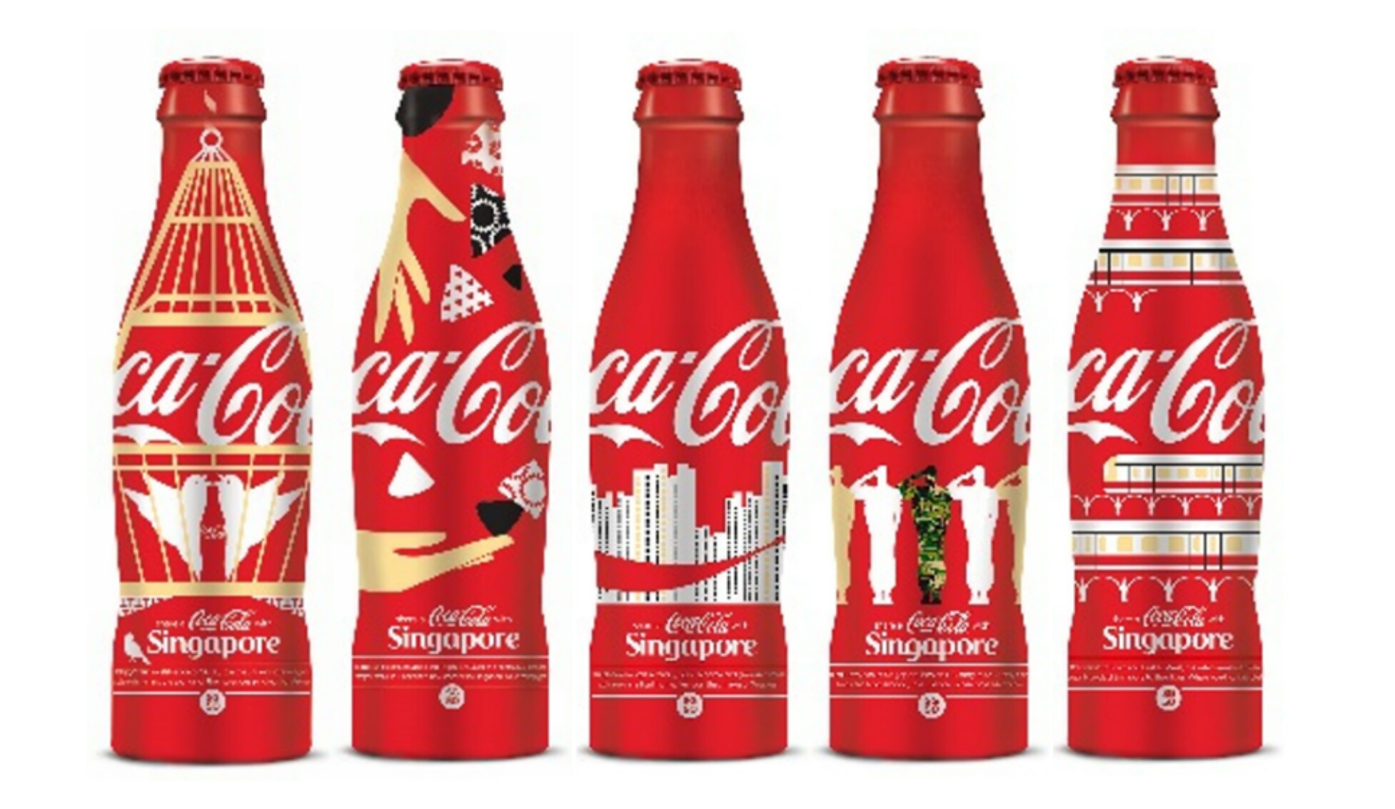 Coca Cola SG50 Bottles