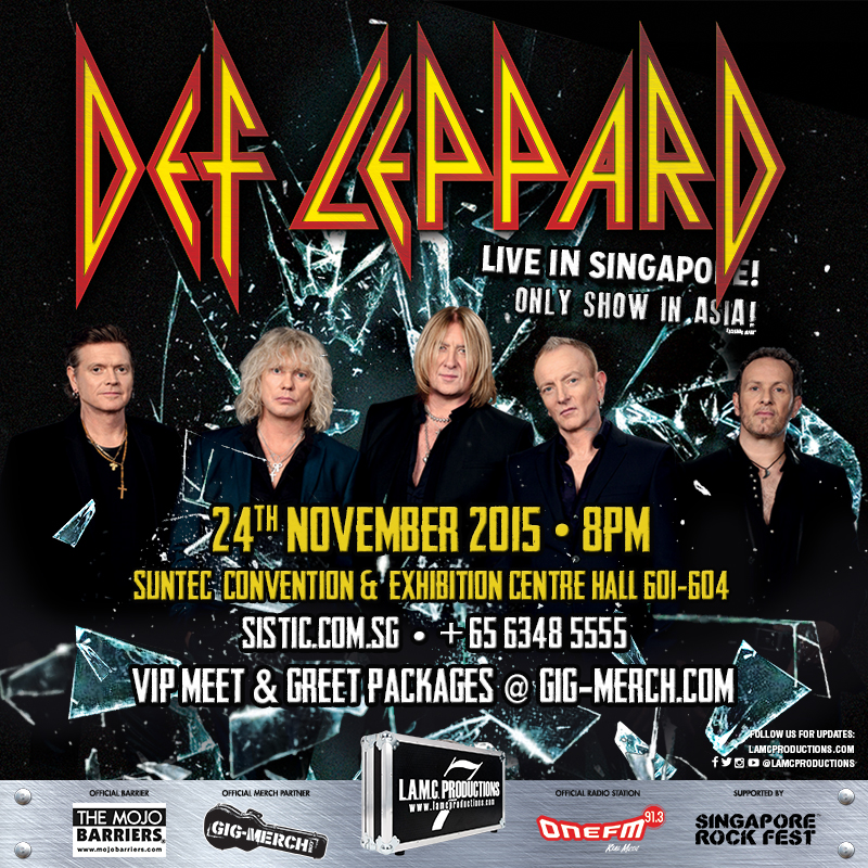Def Leppard Live In Singapore