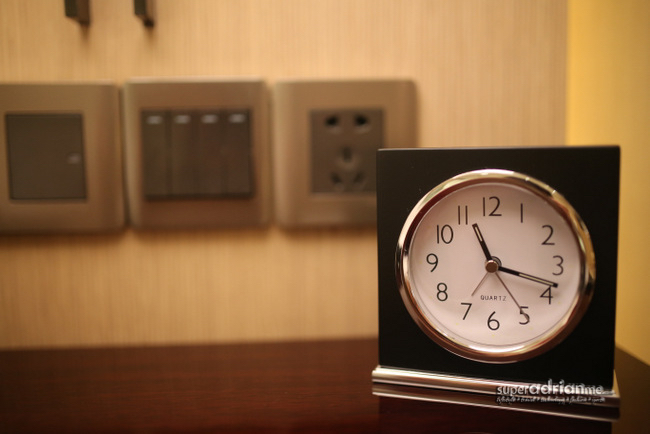 Alarm Clock provided in your room at Niccolo Chengdu