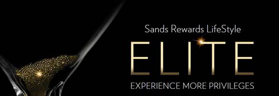 Sands Rewards LifeStyle (SRL) Elite membership