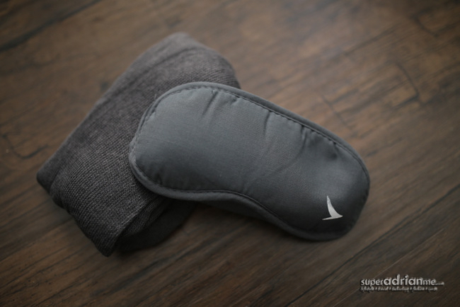 Cathay Pacific Business Class Amenity Kits 2015 - Socks and Eye shades 