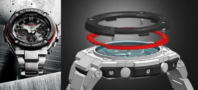 G-SHOCK G-STEEL ‘Layered Guard Structure’