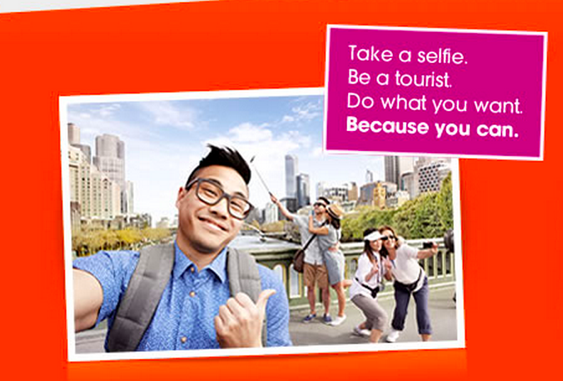 Jetstar Because You Can campaign