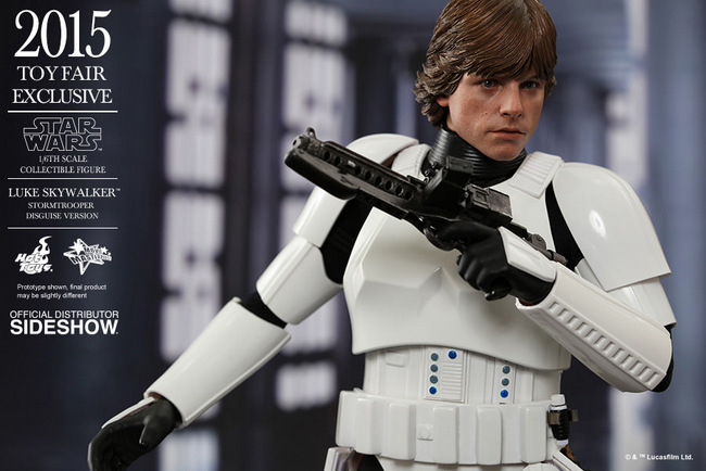 They will also releases a special version of Luke Skywalker, based on the Mark Hamill, disguised as a Stormtrooper in Episode IV A New Hope.