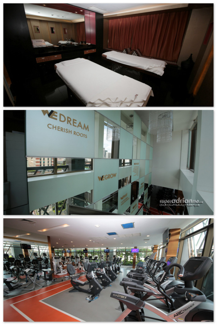 Facilities at Hotel Vie - Gym, Spa