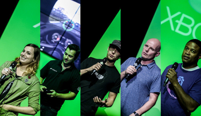Guest appearance of game developers and pro gamers at XBox Fanfest Singapore