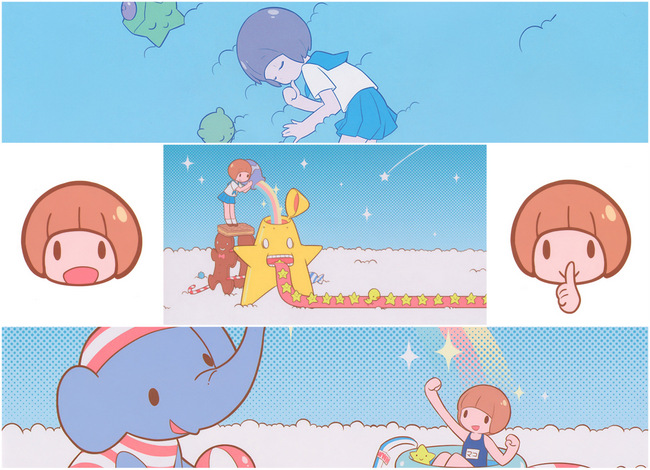 Kill la Kill ending scene featuring Mako.