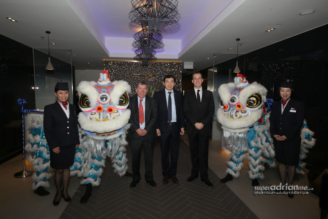 British Airways Singapore Lounge official opening on 29 September 2015