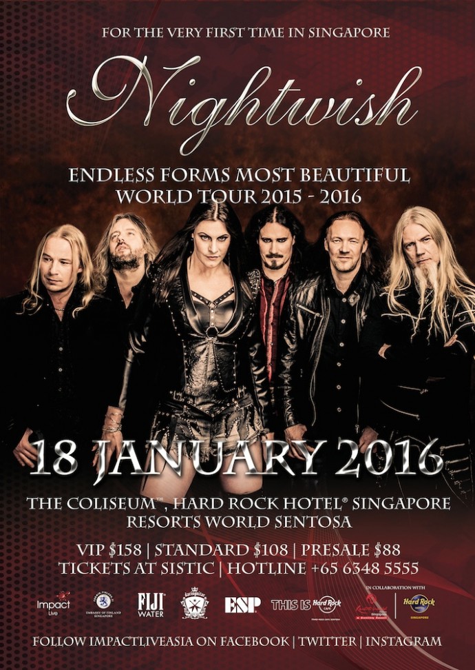 Nightwish concert in Singapore