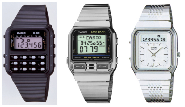 Casio C-80, DBA-800A and AT-550 Janus