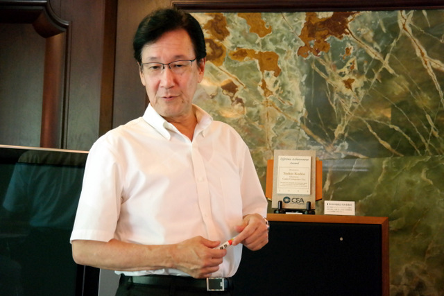 Mr. Yuichi Masuda, Senior Executive Managing Officer for Casio Timepiece Division