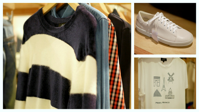Graphic Tees, Knits and Shoes for the Men's collection.