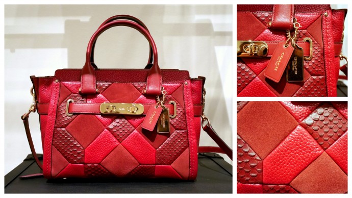 Coach patchwork online swagger