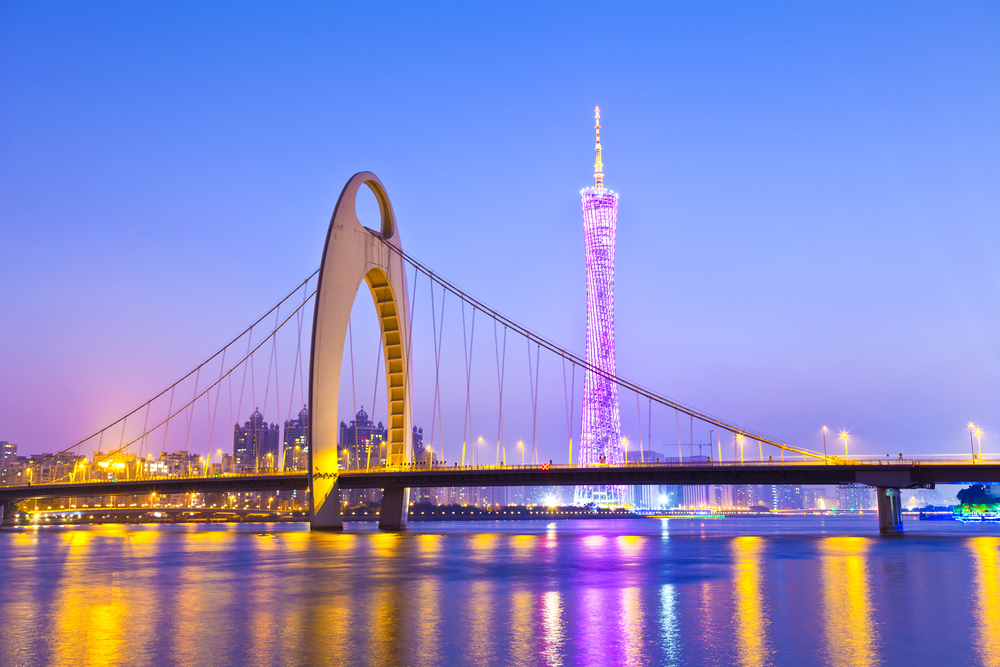 Guangzhou Bridge (Shutterstock Image)
