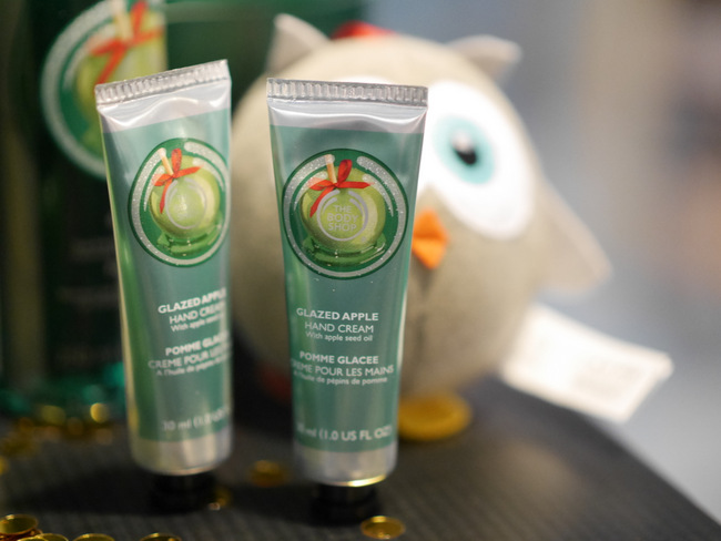 Glazed Apple Hand Cream (S$12.90 each).