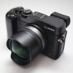 Panasonic LUMIX GX8 with 8mm fisheye lens
