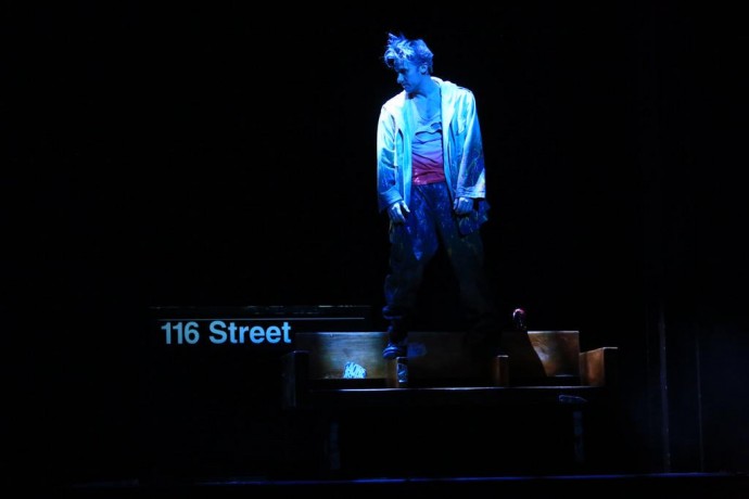 Subway ghost from Ghost The Musical. Credits: GWB Entertainment.