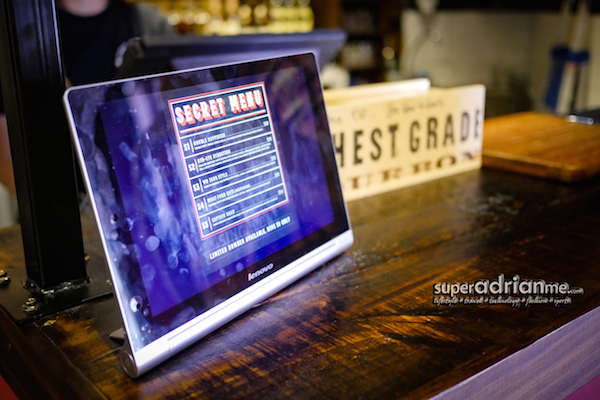 The Butchers Club Burgers Ipad Menu