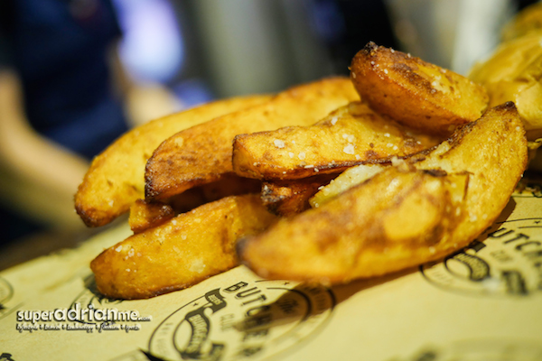 Duck Fat Fries at The Butchers Club Burgers