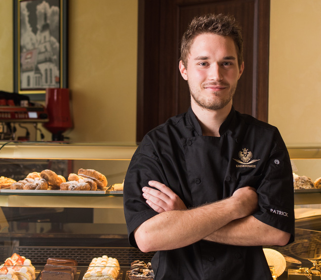 Kaiserhaus Executive Pastry Chef, Patrick Schilling was hand-picked to lead Kaiserhaus in Singapore.