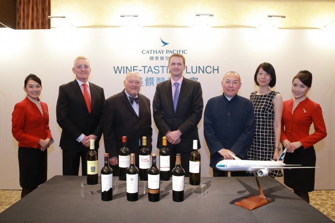 Cathay Pacific Presents New Wines for First and Business