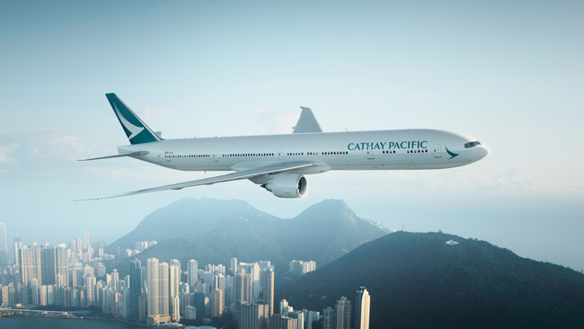 The new Cathay Pacific livery