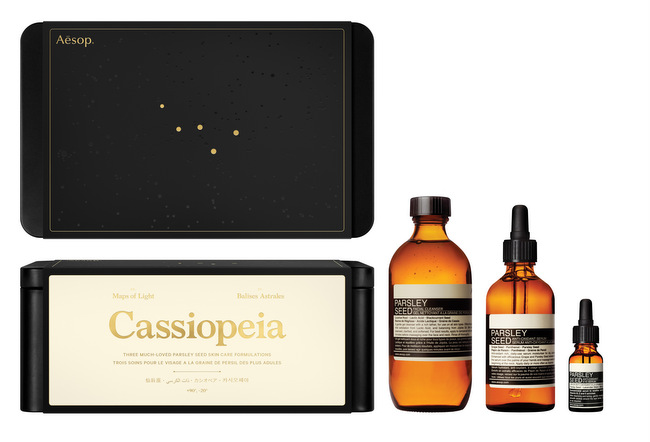AESOP GIFT KITS 2015-2016 CASSIOPEIA