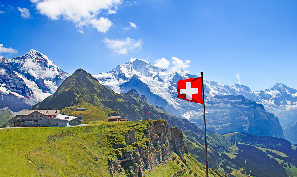 Mannichen (Jungfrau region, Bern, Switzerland) [Shutterstock Image]
