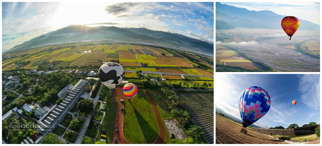 Hot Air Balloon in Taitung Taiwan