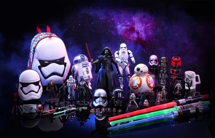 Star Wars merchandise (Hong Kong Disneyland photo)