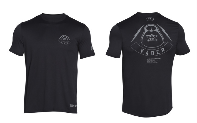 Under Armour X Star Wars: The Imperial Alter Ego Baselayers T Shirt Singapore Price