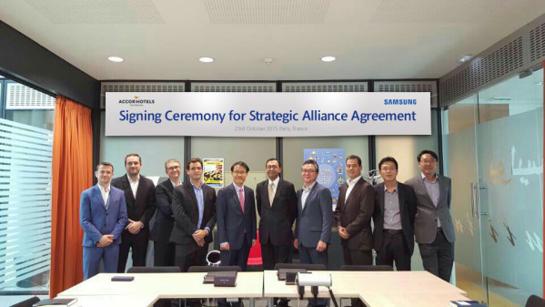 Samsung & AccorHotels strategic alliance