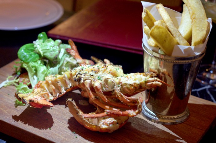 Lobster Thermidor at The Black Swan