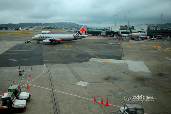 Jetstar in Wellington Airport 1.IMG_4771 | SUPERADRIANME.com Jetstar in Wellington Airport, New Zealand