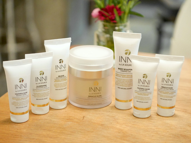 La Source Spa presents their in-house skin and body care brand, INNI.
