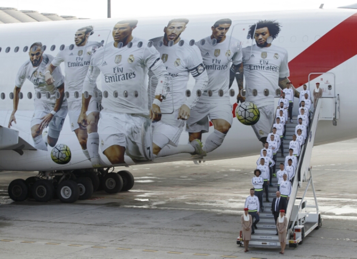 Emirates Launches Real Madrid Livery