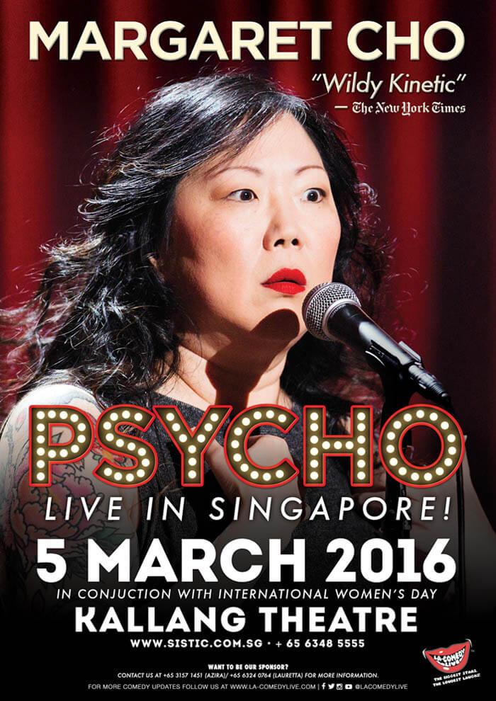 Margaret Cho The Psycho Tour Live In Singapore