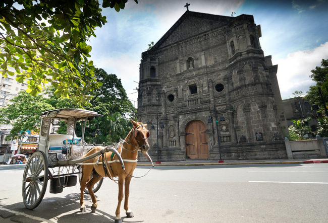 shutterstock_Malate Church in Manila, Philippines